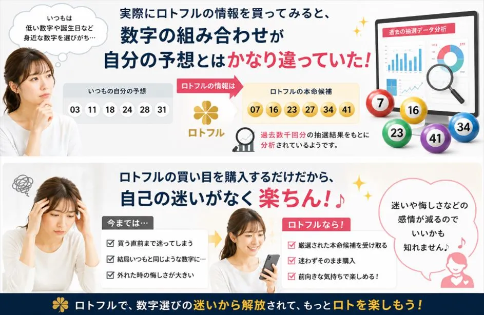 ロトフルを使ってみた感想